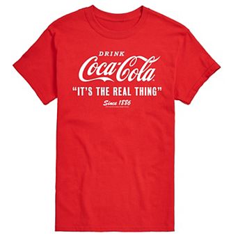 Men's Coca-Cola Its A Real Thing Graphic Tee