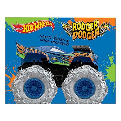 Mattel Hot Wheels Monster Trucks Twisted Tredz Rodger Dodger Vehicle