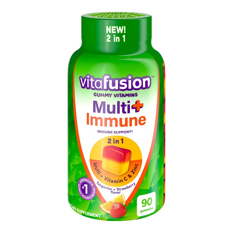 UPC 027917280134 product image for vitafusion Multi + Immune Gummy Vitamins 90-ct., None | upcitemdb.com