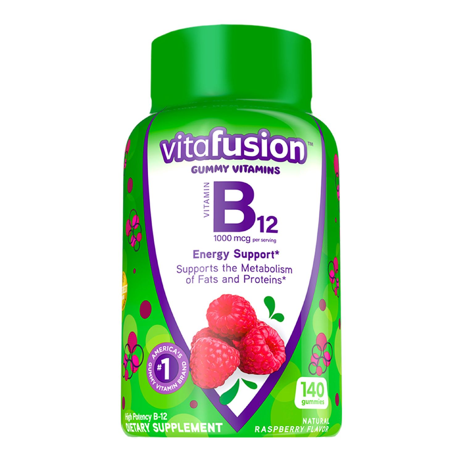 Vitafusion Energy B12 Gummy Vitamins 140-ct.