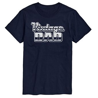 Men's Vintage Dad Chrome Graphic Tee