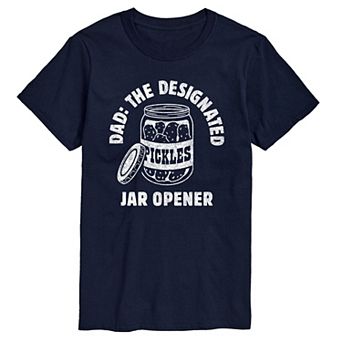 Men's Dad The Designated Jar Opener Graphic Tee