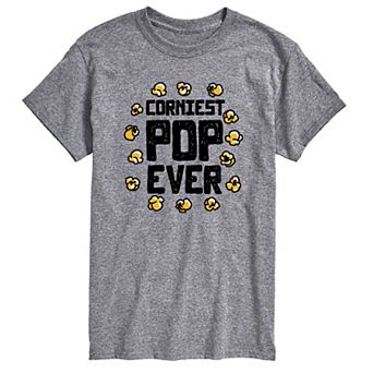 Men's Corniest Pop Ever Popcorn Graphic Tee