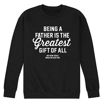 Men's Father Greatest Gift Tools Graphic Sweatshirt