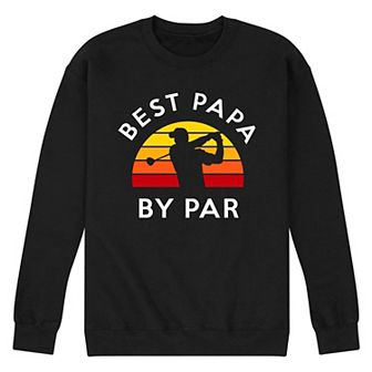 Men's Best Papa By Par Golf Graphic Sweatshirt