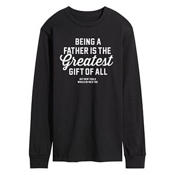 Men's Father Greatest Gift Tools Graphic Tee