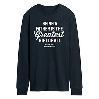 Men's Father Greatest Gift Tools Graphic Tee