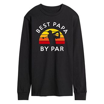 Men's Best Papa By Par Golf Graphic Tee