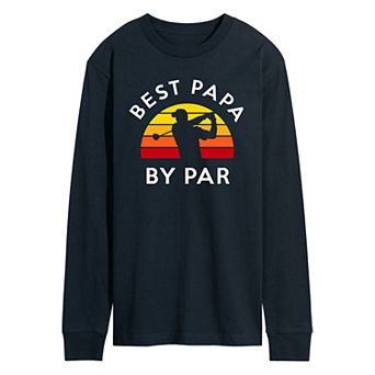 Men's Best Papa By Par Golf Graphic Tee