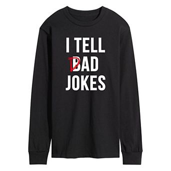 Men's I Tell Dad Jokes Graphic Tee