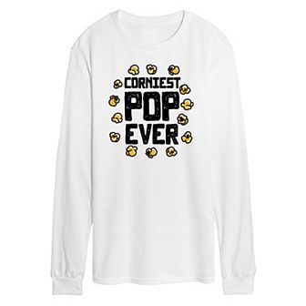 Men's Corniest Pop Ever Popcorn Graphic Tee