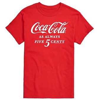 Men's Coca-Cola As Always Five Cents Graphic Tee