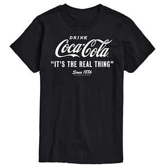 Men's Coca-Cola its the Real Thing Graphic Tee