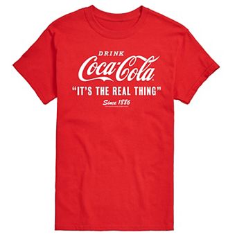 Men's Coca-Cola its the Real Thing Graphic Tee