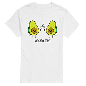 Big & Tall Avocado Toast Graphic Tee