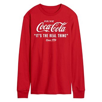 Men's Coca-Cola Its The Real Thing Graphic Tee