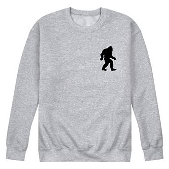 Men's Sasquatch Silhouette Graphic Fleece