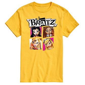 Men's Bratz Characters Grid Graphic Tee