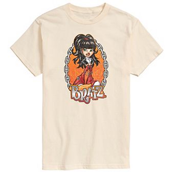 Men's Bratz Chains Flames Jade Graphic Tee