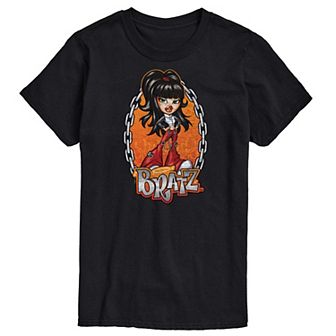 Men's Bratz Chains Flames Jade Graphic Tee