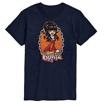 Men's Bratz Chains Flames Jade Graphic Tee