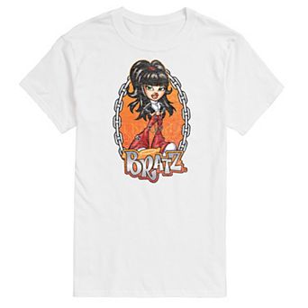 Men's Bratz Chains Flames Jade Graphic Tee