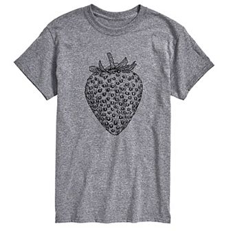 Men's Strawberry Sketch Graphic Tee