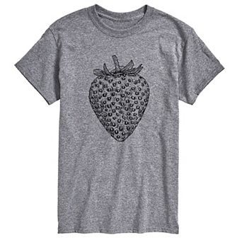 Men's Strawberry Sketch Graphic Tee