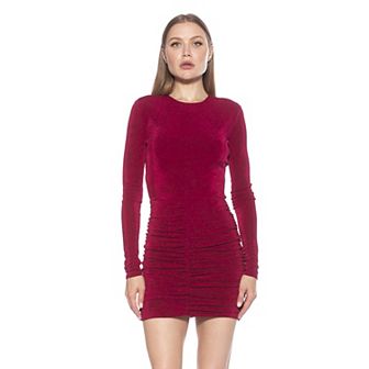 Women's ALEXIA ADMOR Raina Long Sleeve Ruched Dress