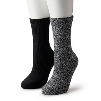 Women's Sonoma Goods For Life® 2-Pack The Supercozy Crew Socks