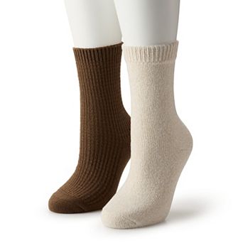 Women's Sonoma Goods For Life® 2-Pack The Supercozy Crew Socks