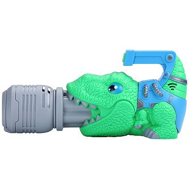 Kid Galaxy Motorized Lights & Sound Dinosaurs Bubble Blaster with Solution