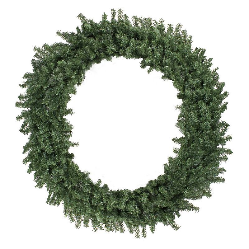 Northlight Canadian Pine Commercial Size Artificial Christmas Wreath Unlit, 72"