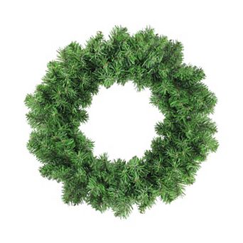 Northlight Green Colorado Spruce Artificial Christmas Wreath 16 in Unlit