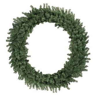 Northlight Canadian Pine Commercial Size Artificial Christmas Wreath 60 in Unlit