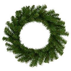 Northlight Green Pine And Burlap Bows Artificial Glitter Christmas Wreath,  13.75-inch, Unlit : Target