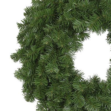 Northlight 30" Deluxe Windsor Pine Artificial Unlit Christmas Wreath