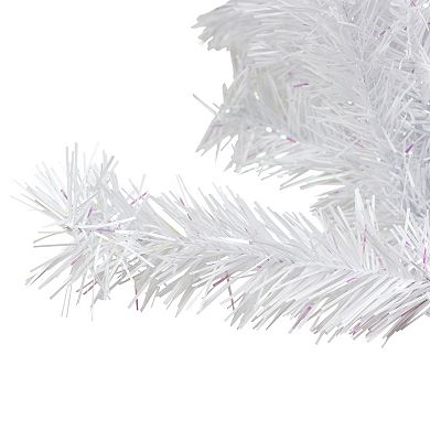 Northlight 48" Icy White Spruce Artificial Unlit Christmas Wreath