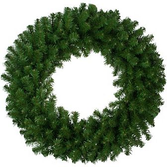 Northlight Deluxe Artificial Dorchester Pine Unlit Christmas Wreath