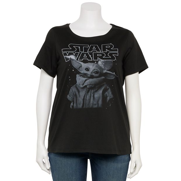 Baby yoda store plus size shirt