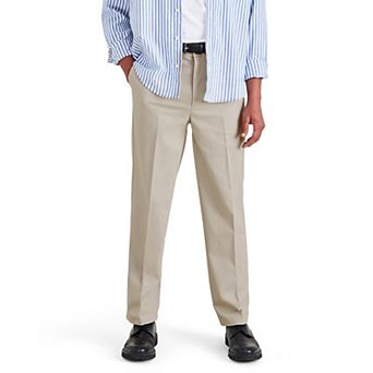 Men's Dockers Signature Iron Free Stain Defender Relaxed-Fit Khaki Pants
