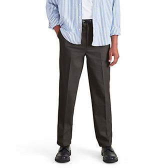 Men's Dockers Signature Iron Free Stain Defender Relaxed-Fit Khaki Pants