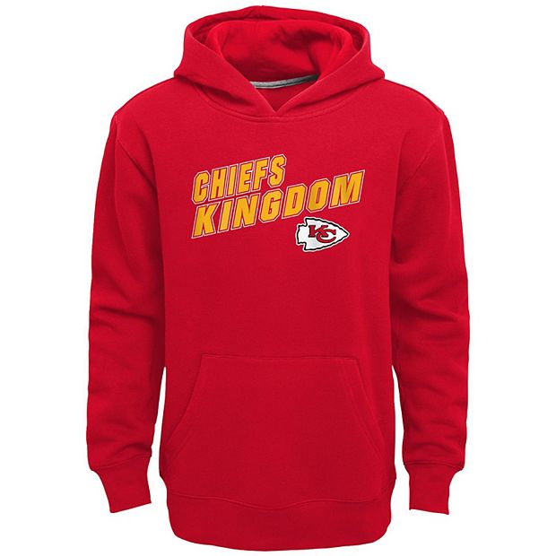 Nfl Kansas City Chiefs Toddler Boys' Poly Fleece Hooded Sweatshirt