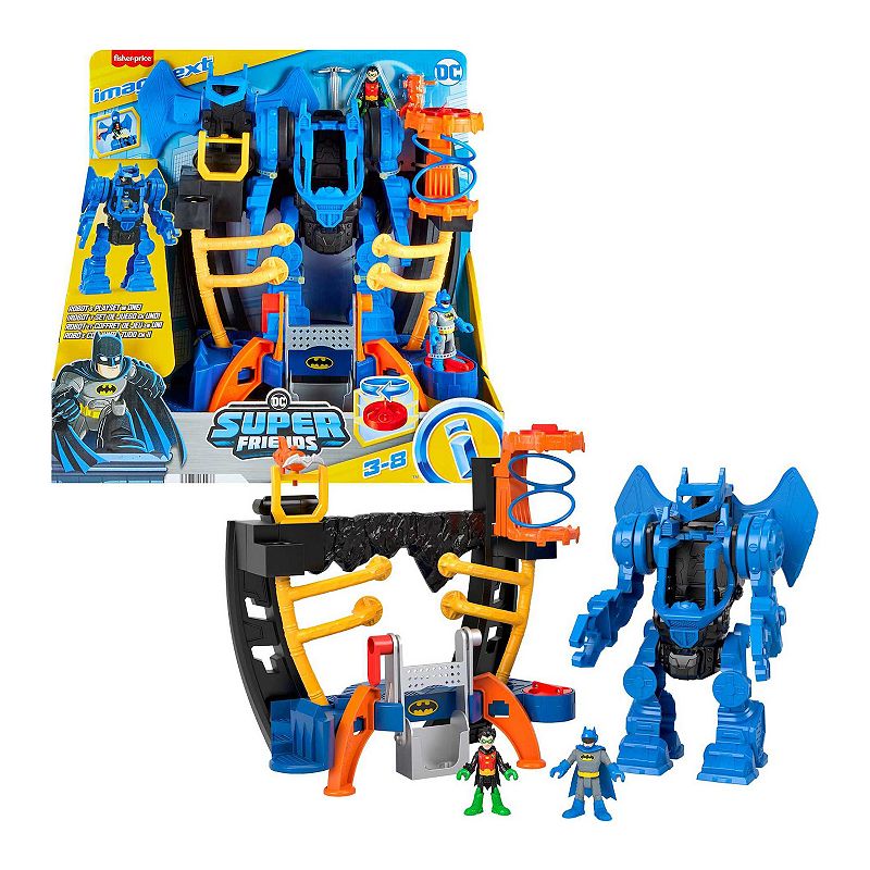Fisher-Price Imaginext DC Super Friends Batman Playset Robo Command Center