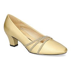 Kohls gold hot sale heels