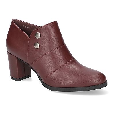 Easy Street Leilani Women's Ornament Block Heel Ankle Boots
