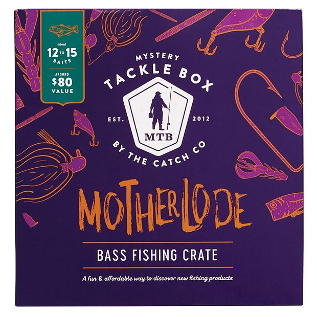 MYSTERY TACKLE BOX Motherlode Bass Fishing Crate
