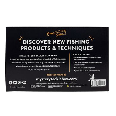 MYSTERY TACKLE BOX Pro Bass Fishing Kit