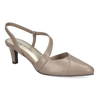 Easy Street Emerald Asymmetrical Women's Slingback Pumps