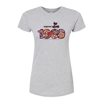 Juniors' Woodstock 1969 Fitted Tee